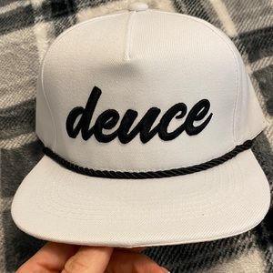 Deuce snap back hat